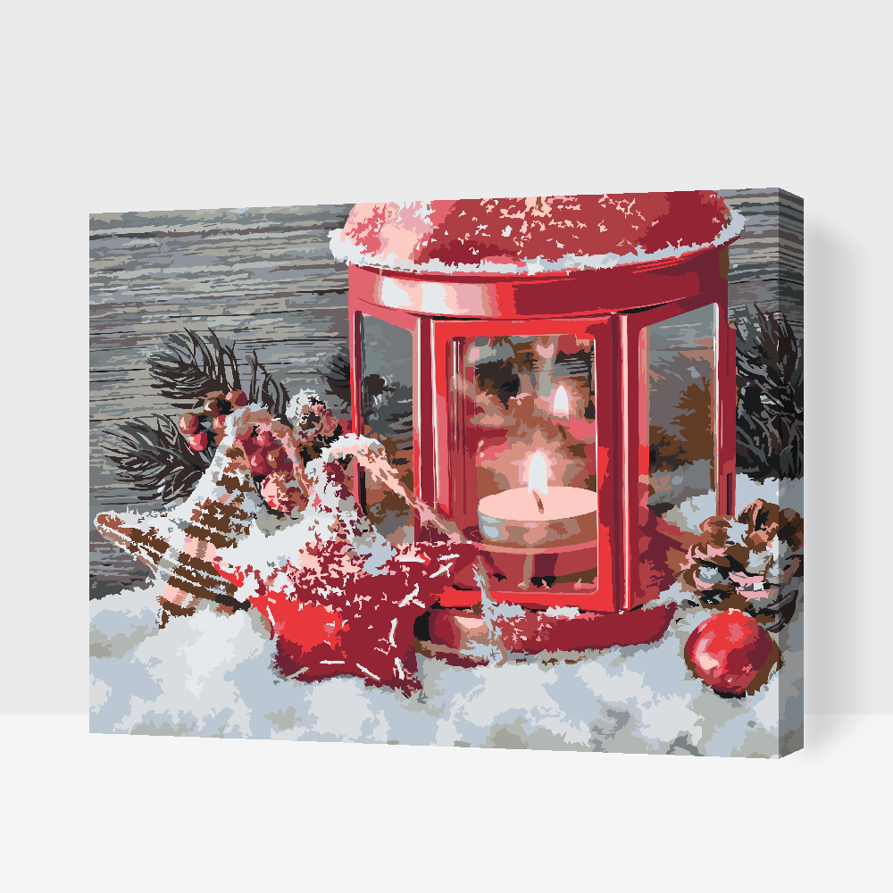 Malování podle čísel - Red Lantern